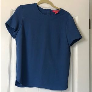 Catherine Malandrino Blue Blouse